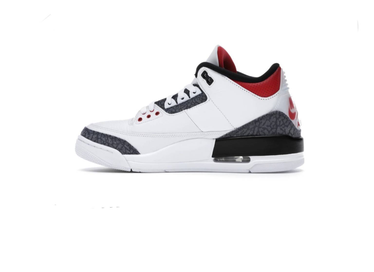Jordan Air Jordan 3 Retro SE - Fire Red Denim —  — view 3