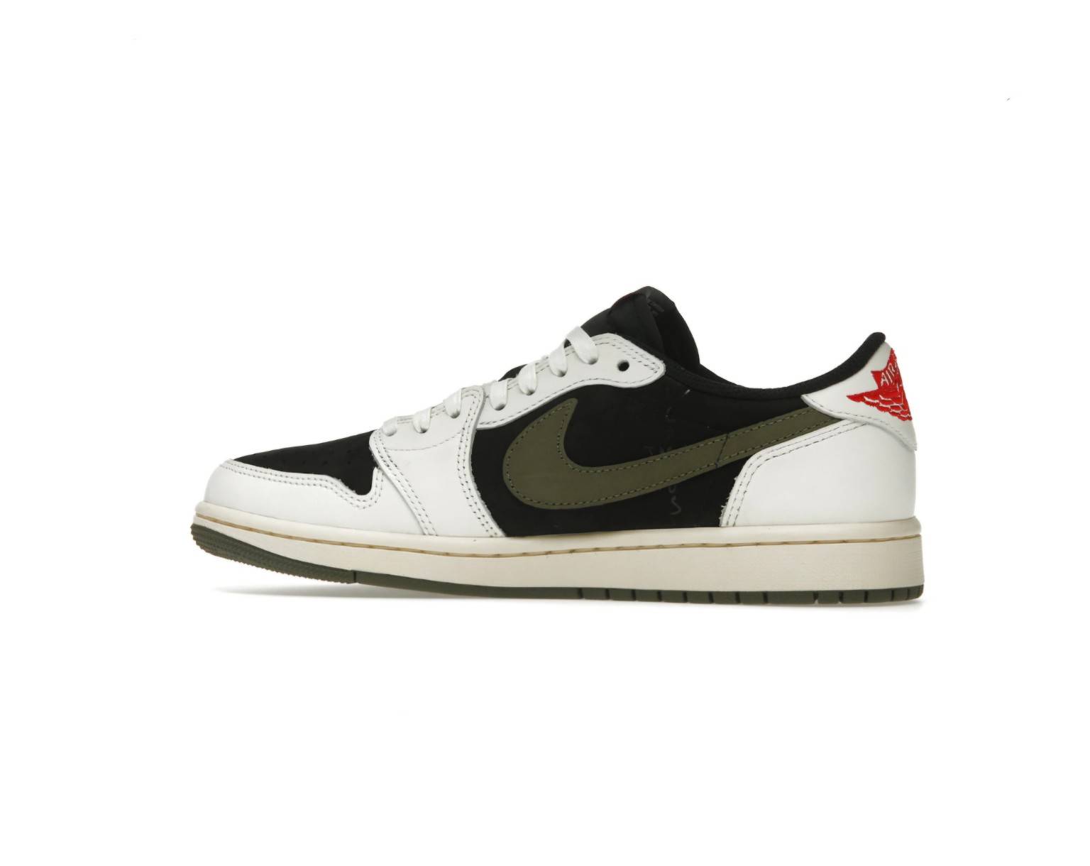 Jordan Air Jordan 1 Retro Low OG SP Travis Scott - Olive —  — view 3