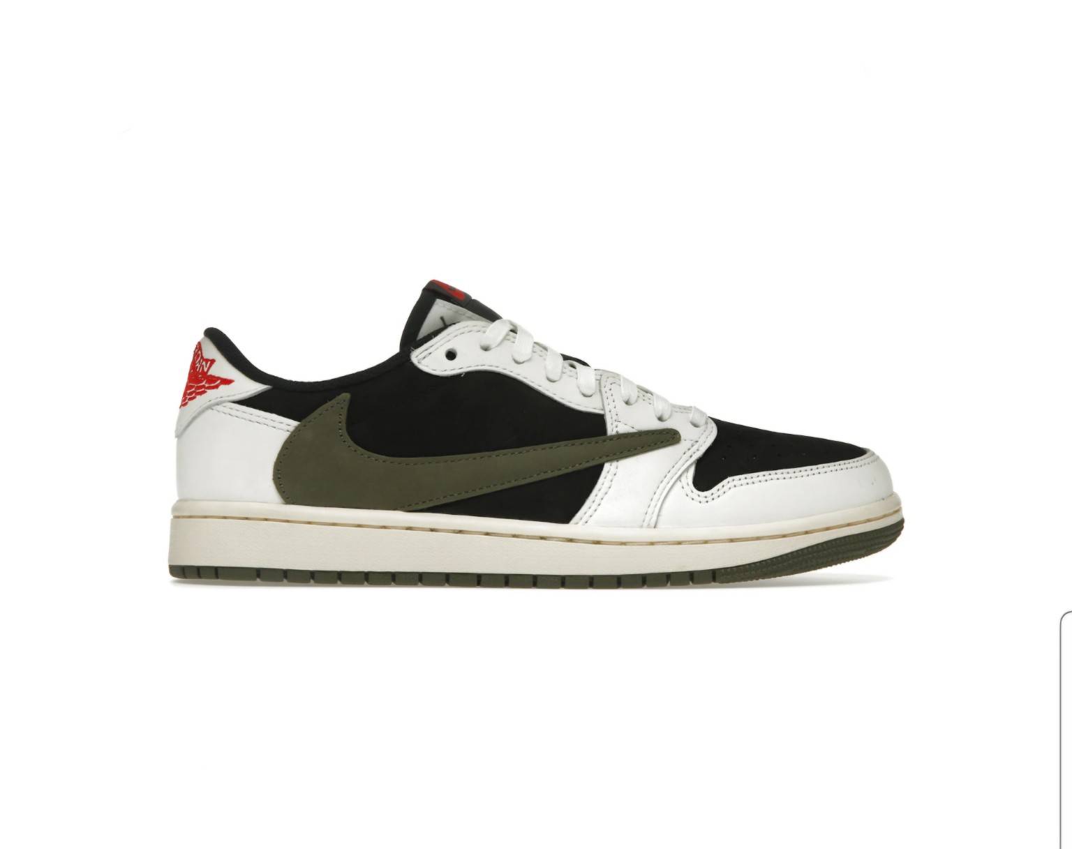 Jordan Air Jordan 1 Retro Low OG SP Travis Scott - Olive — 