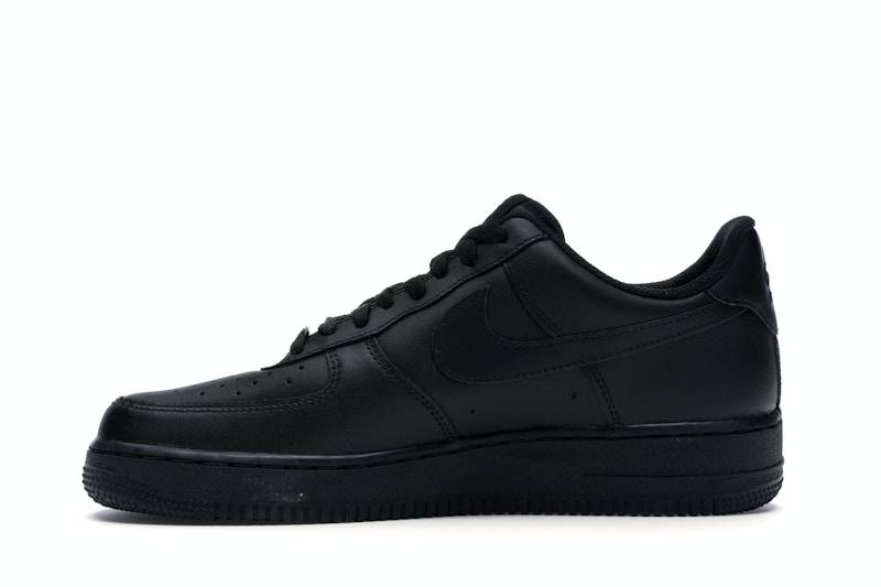 Nike Nike Air Force 1 Low '07 - Triple Black —  — view 3