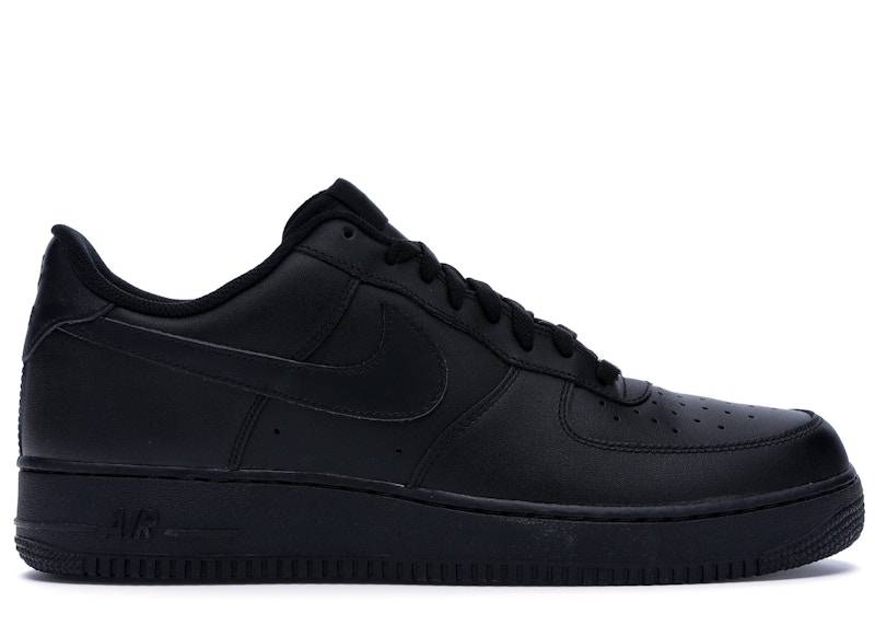 Nike Nike Air Force 1 Low '07 - Triple Black — 