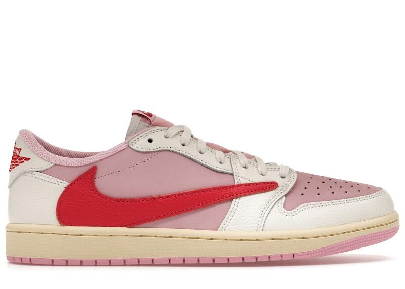 Jordan Air Jordan 1 Retro Low OG SP Travis Scott - Sail / Tropical Pink