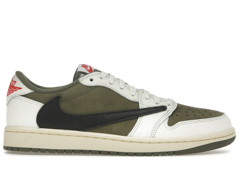 Jordan Air Jordan 1 Retro Low OG SP Travis Scott - Medium Olive —