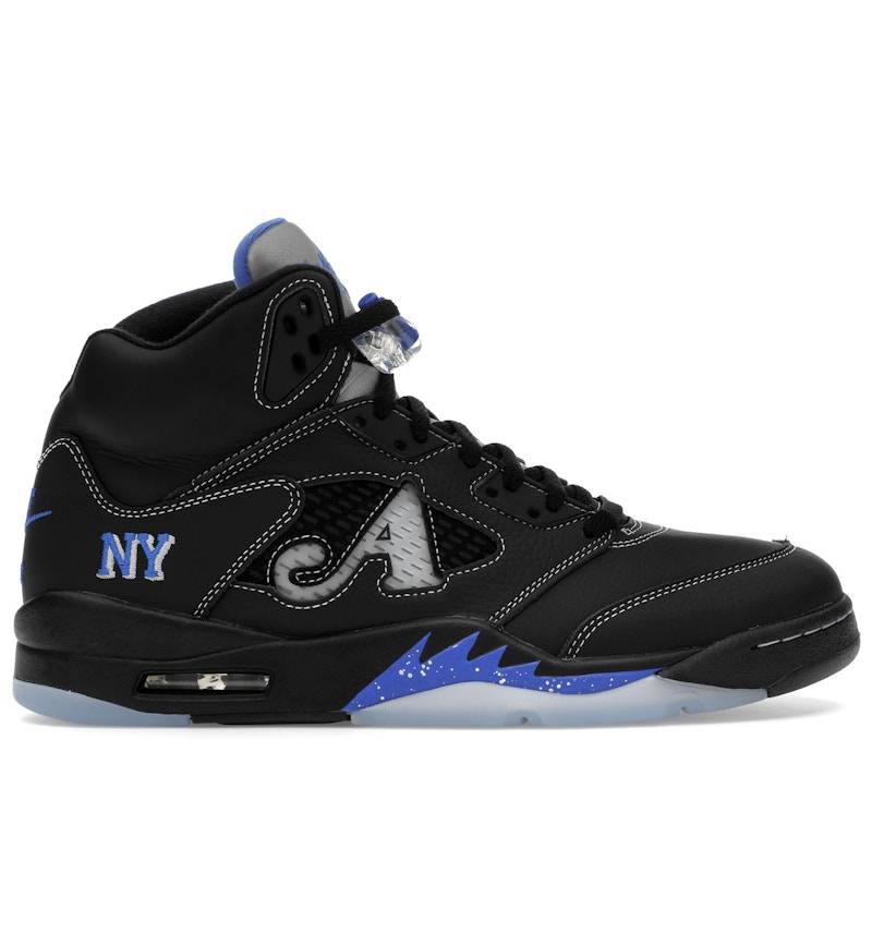 Jordan Air Jordan 5 Retro SP Awake NY - Black / Racer Blue —